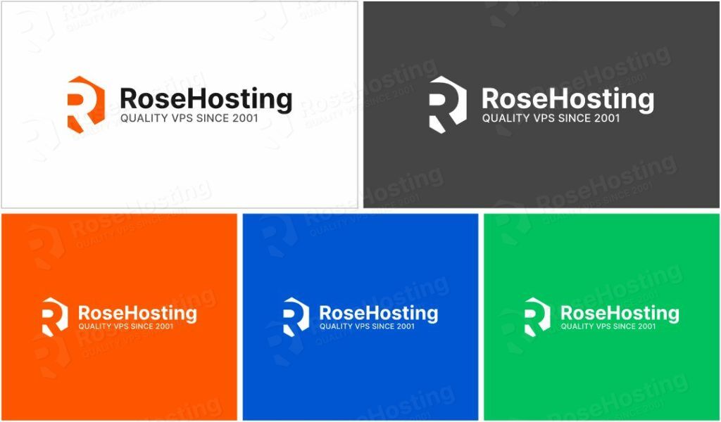 rosehosting logo variants