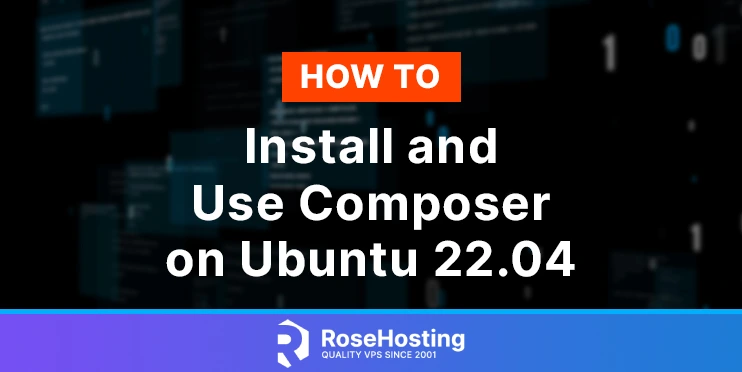 how to install and use composer on ubuntu 22.04