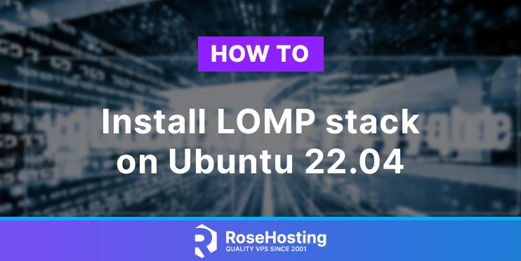 how to install lomp stack on ubuntu 22.04