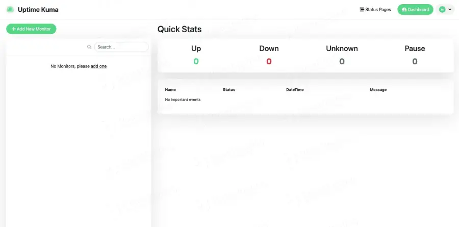 uptime kuma monitor