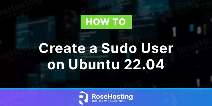 create a sudo user on ubuntu 22.04