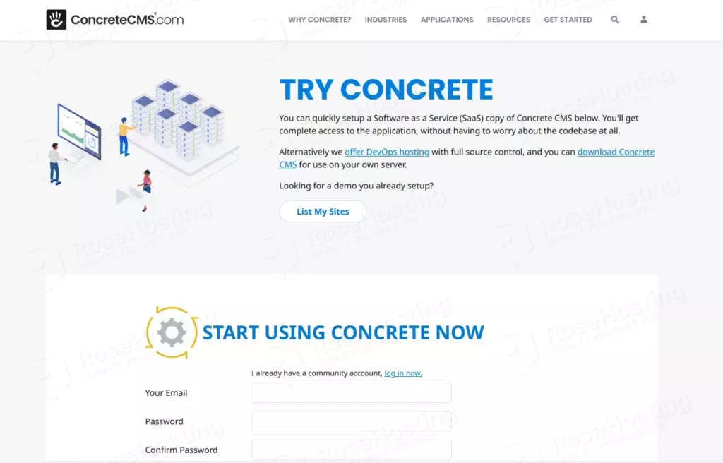 Concrete CMS