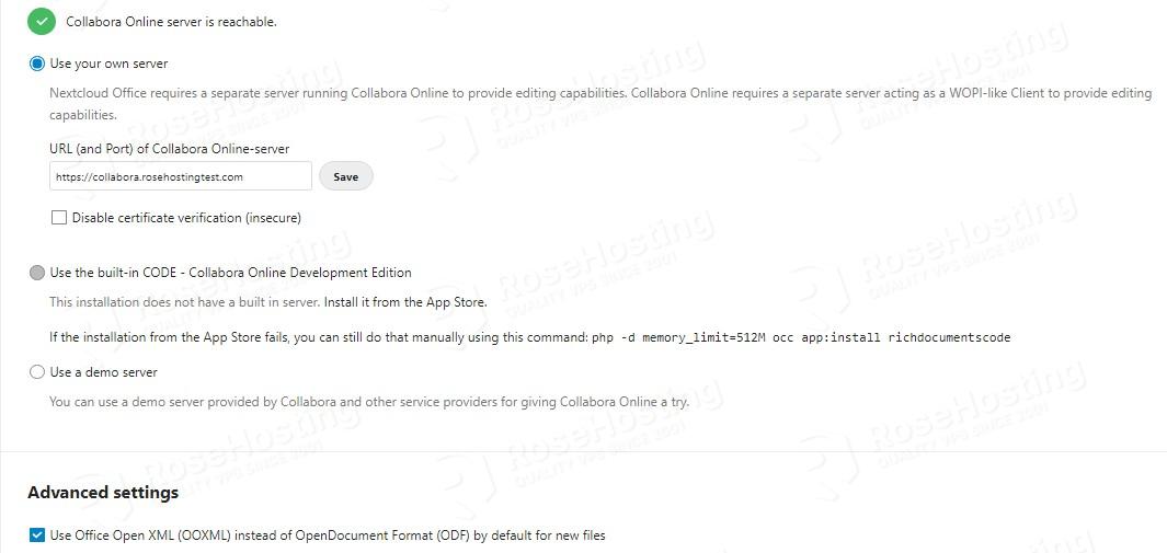 How to Integrate Collabora Online on Ubuntu 22.04 | RoseHosting
