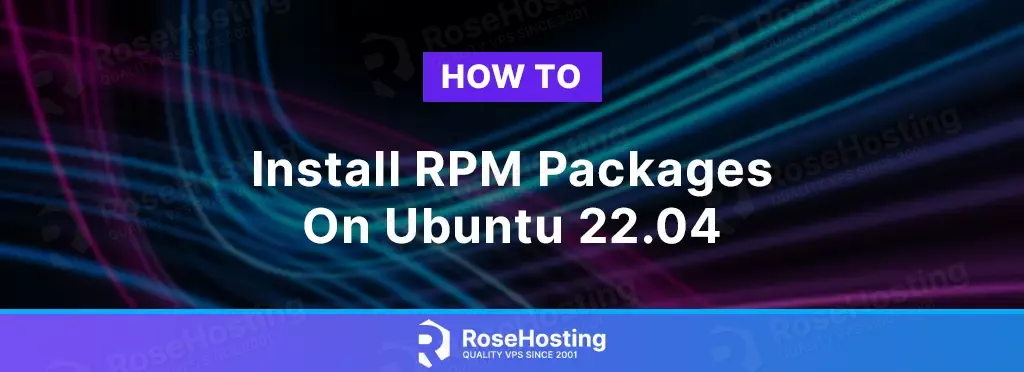how to install rpm packages on ubuntu 22.04
