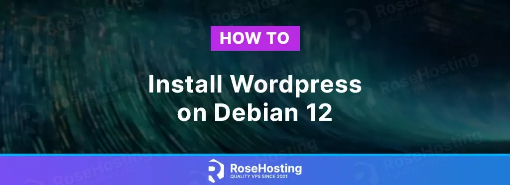 how to install wordpress on debian 12