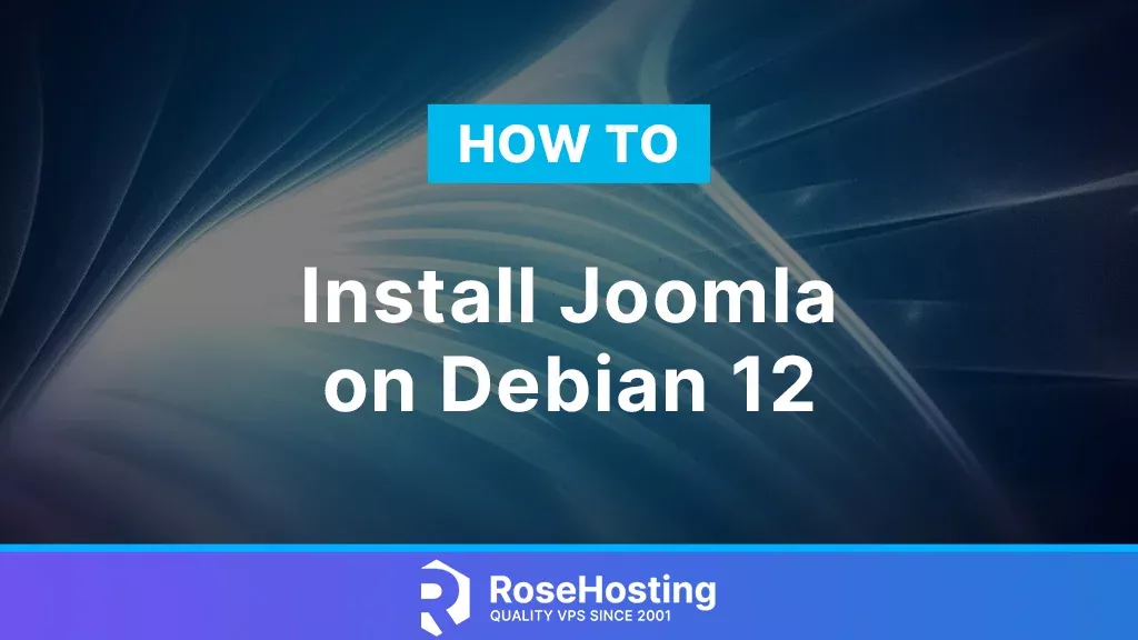 how to install joomla on debian 12