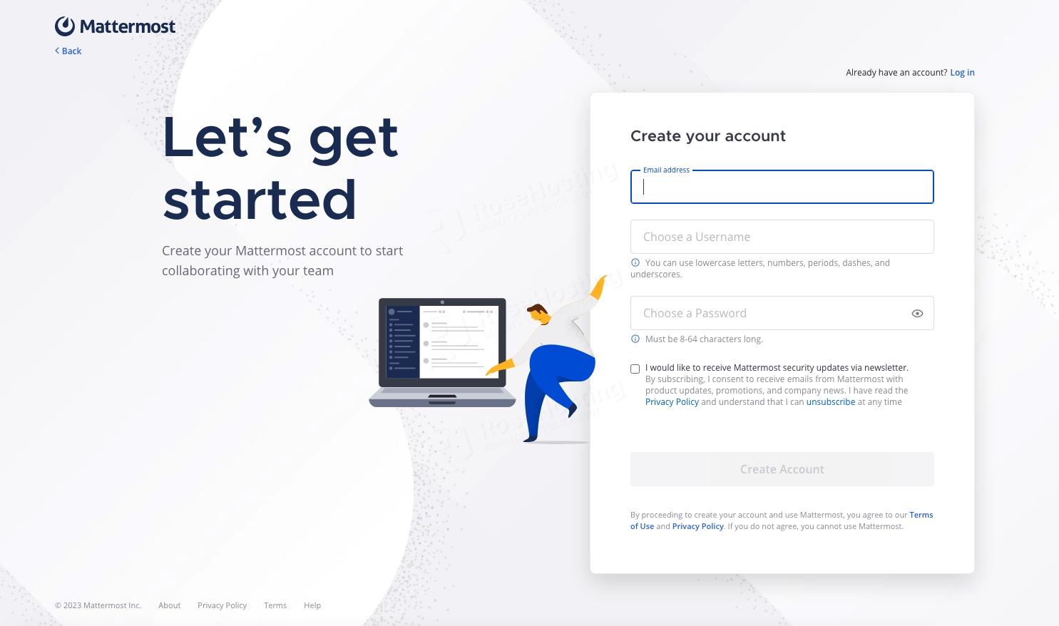 How to Install Mattermost on AlmaLinux RoseHosting