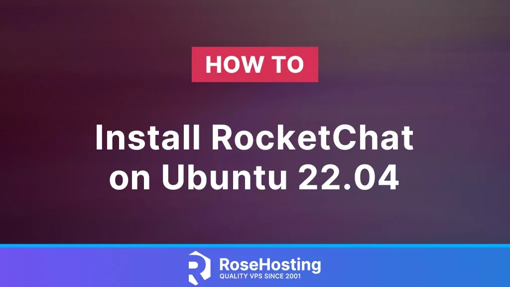 how to install rocketchat on ubuntu 22 04