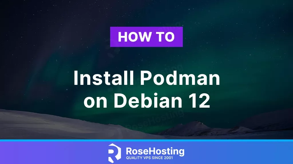 how to install podman on debian 12