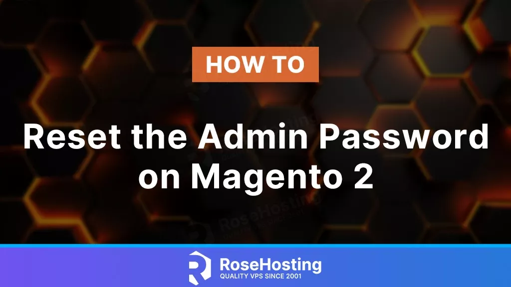 how to reset the admin password on magento 2