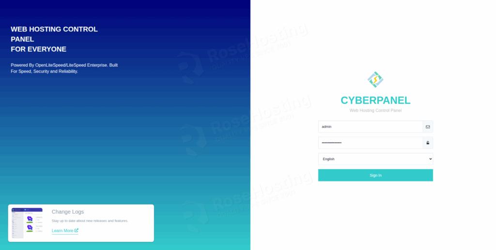 install CyberPanel on AlmaLinux 9