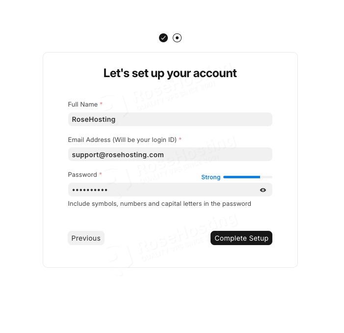 set up ERPNext install