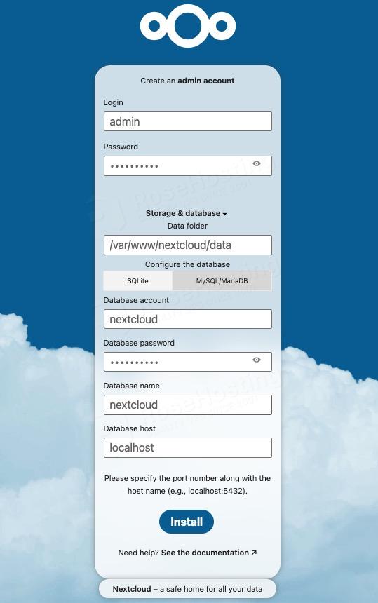 install NextCloud on AlmaLinux 10