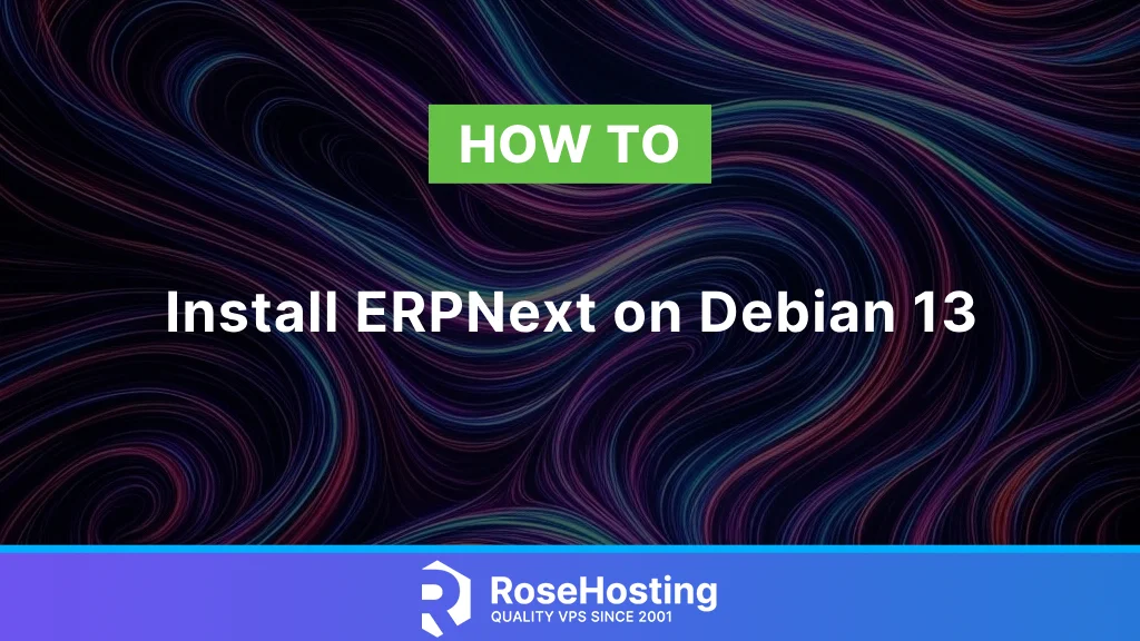 How to Install ERPNext on Debian 13