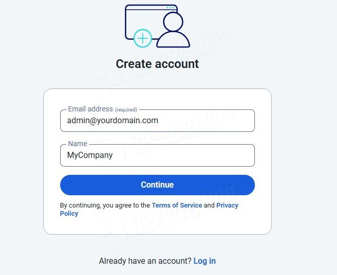 create a bitwarden account