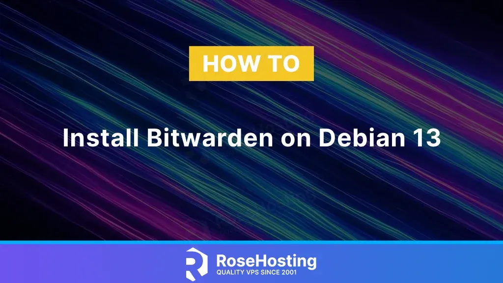 How to install Bitwarden on Debian 13