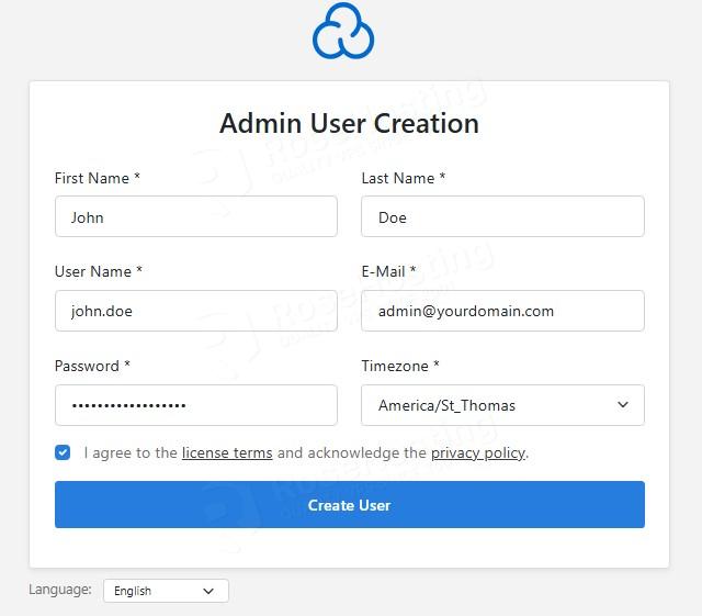 Create Admin user on Cloudpanel on Ubuntu 24.04