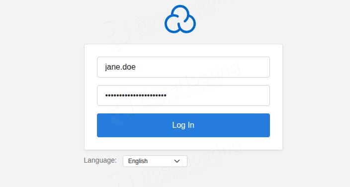 cloudpanel login