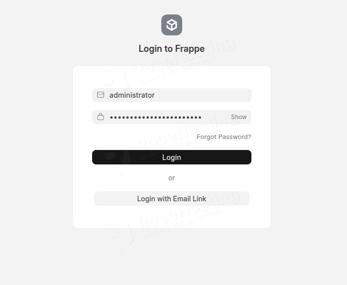 Frappe Login