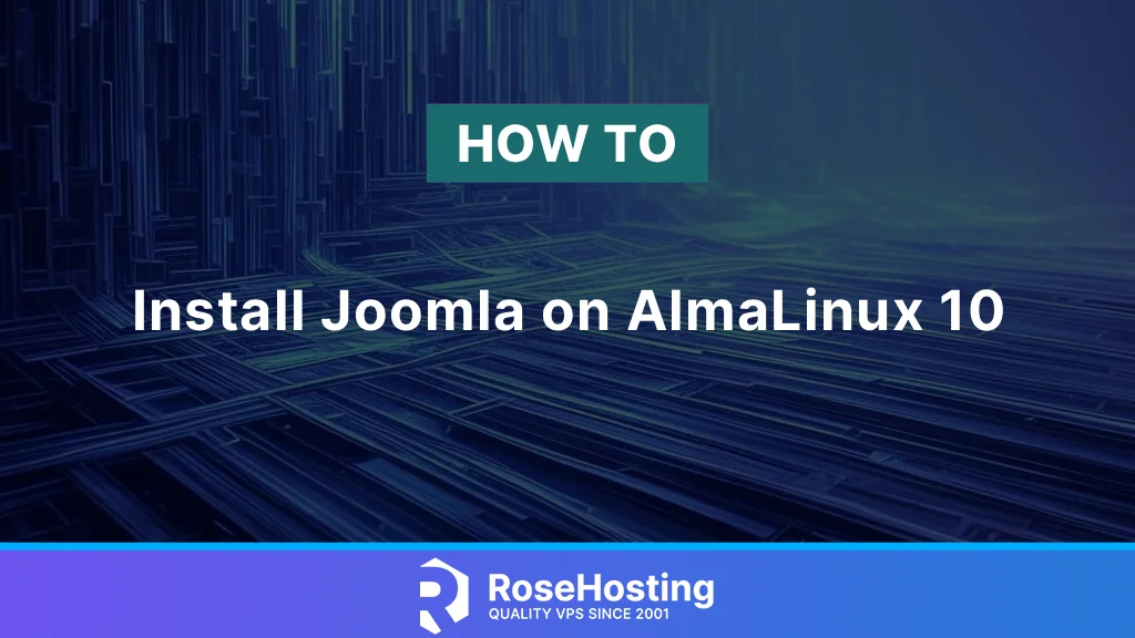 How to Install Joomla on AlmaLinux 10