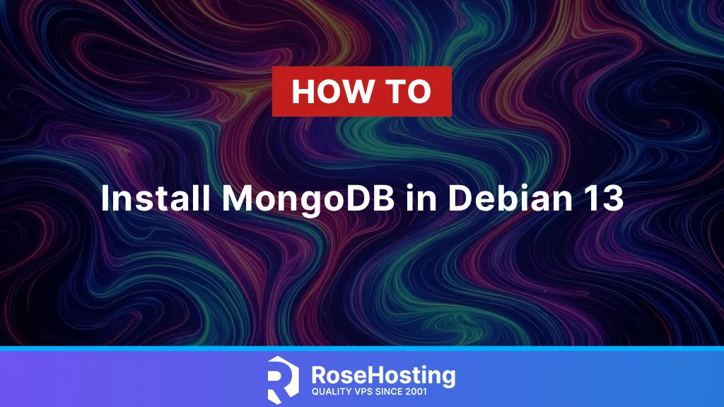How to install MongoDB in Debian 13