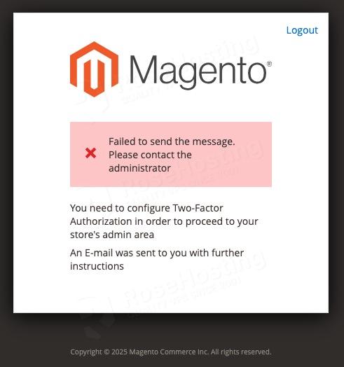 Magento 2FA security