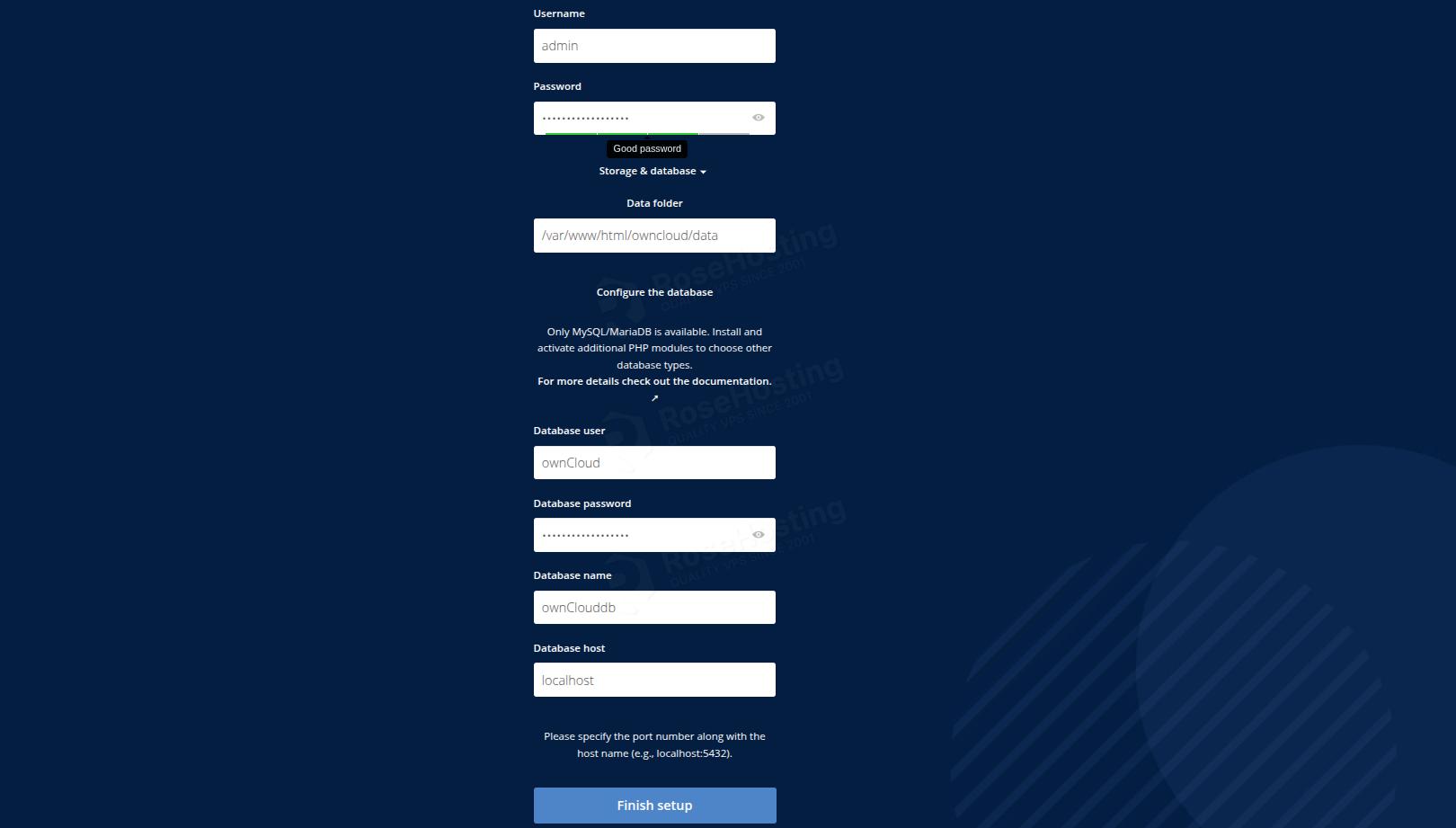 How to install ownCloud on Debian 13 | RoseHosting