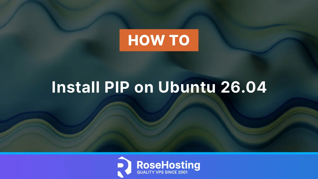 How to install PIP on Ubuntu 26.04