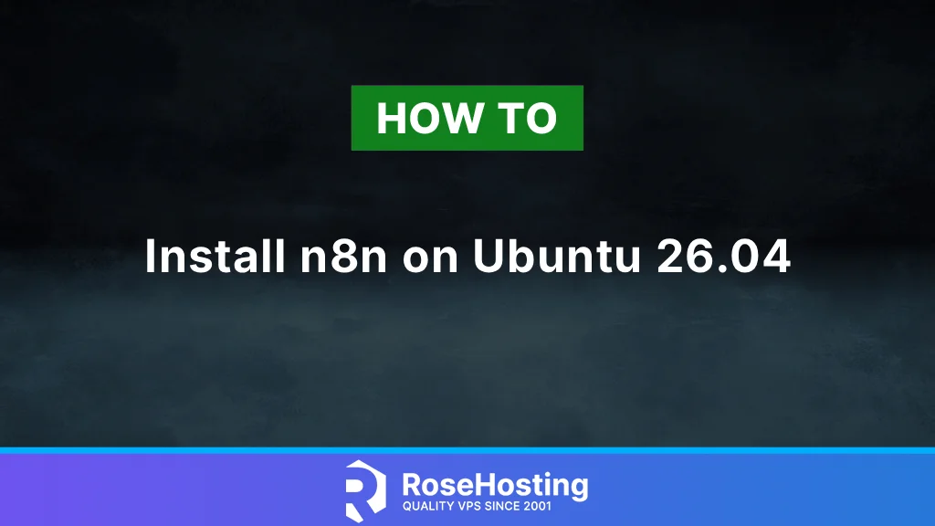 How to install n8n on Ubuntu 26.04