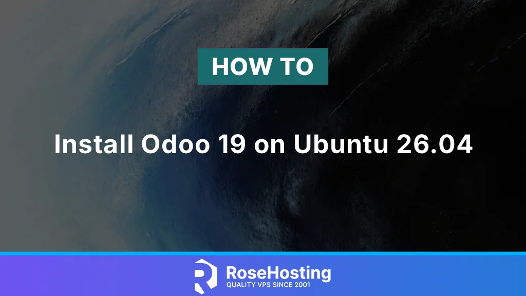 How to install Odoo 19 on Ubuntu 26.04