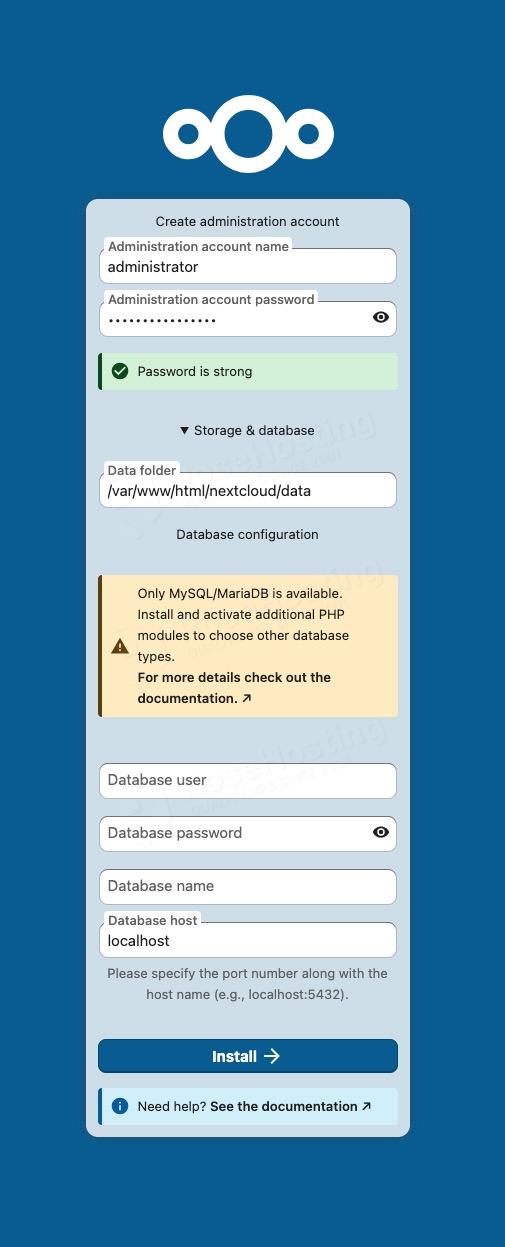 How to Install NextCloud on Ubuntu 26.04 | RoseHosting