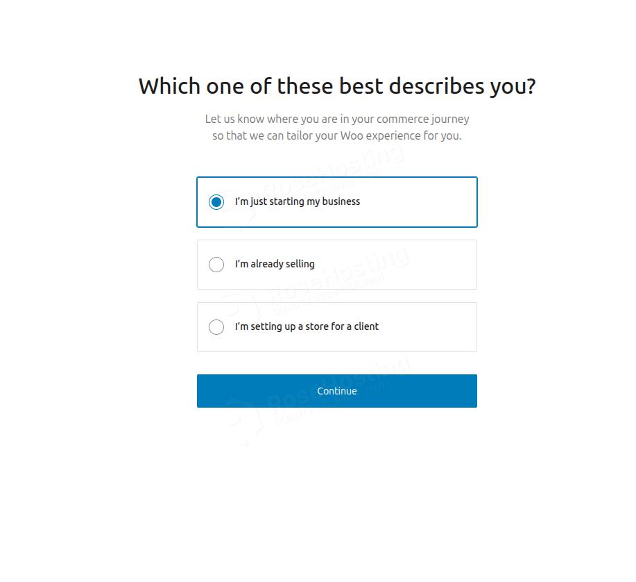 Set up your ecommerce website