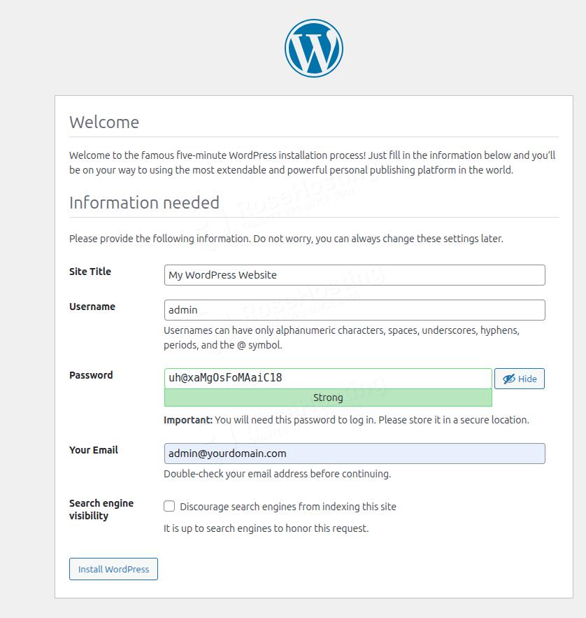 Install WooCommerce on Debian 13