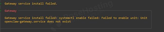 Install OpenClaw on AlmaLinux 10 gateway