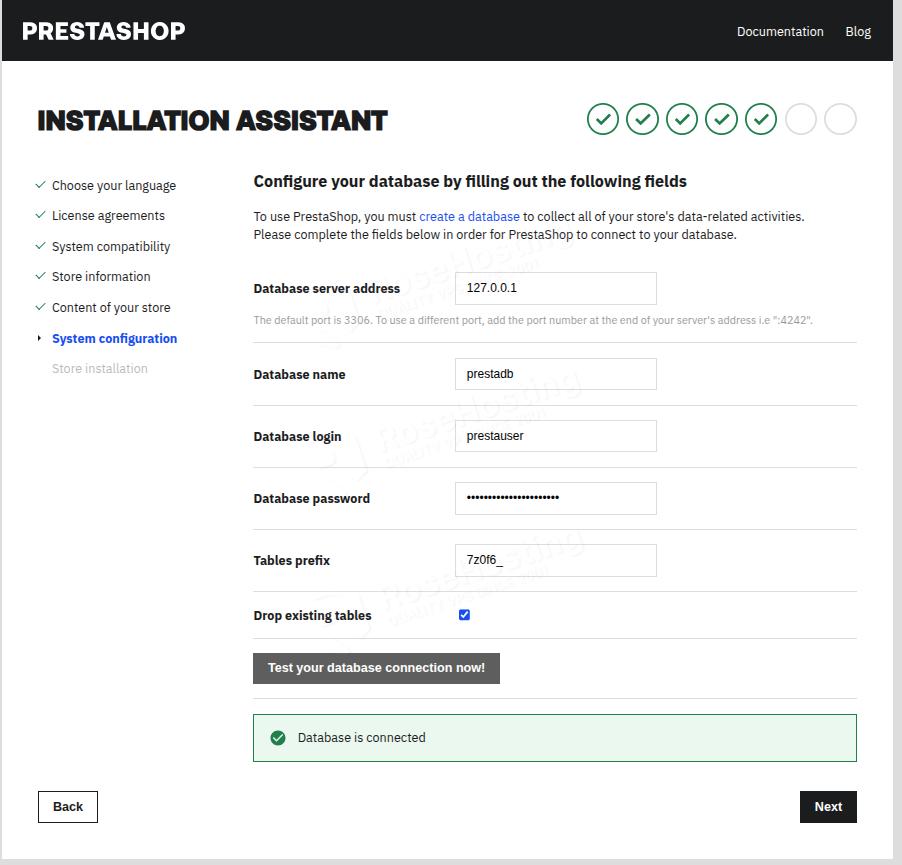 Prestashop installation assistant