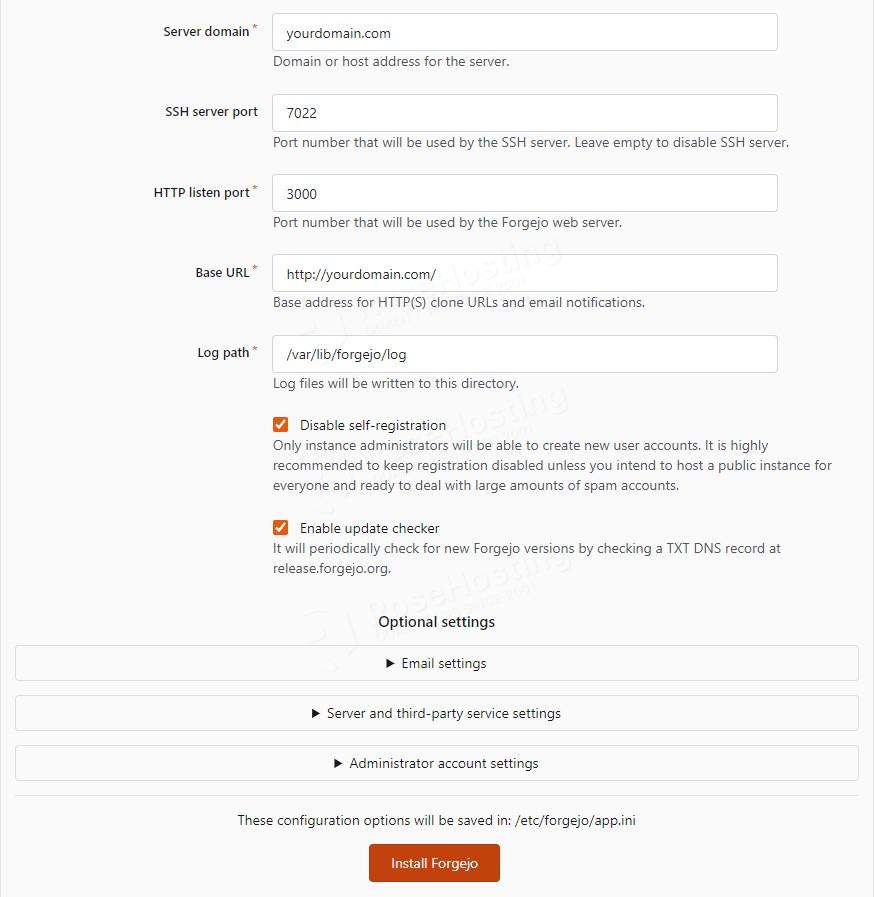 install forgejo on ubuntu 26.04