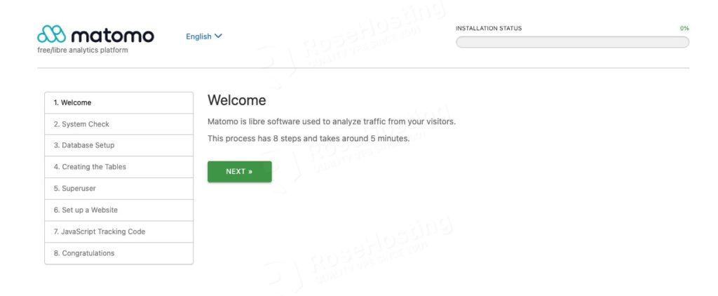 Install Matomo on Ubuntu 26.04