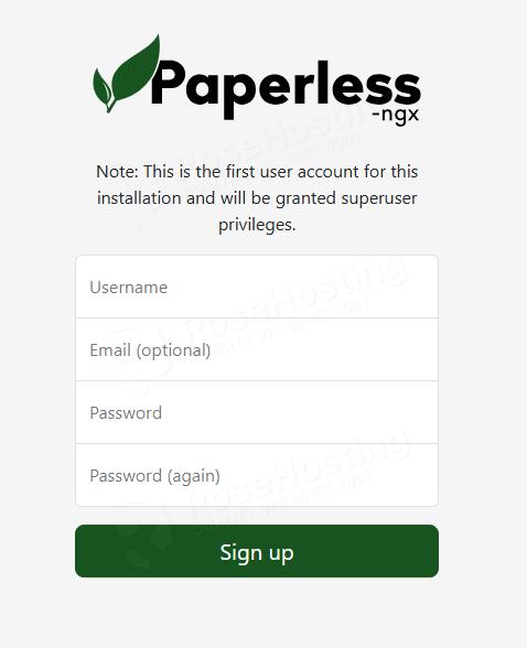 Paperless-ngx Document Management System on Debian 13