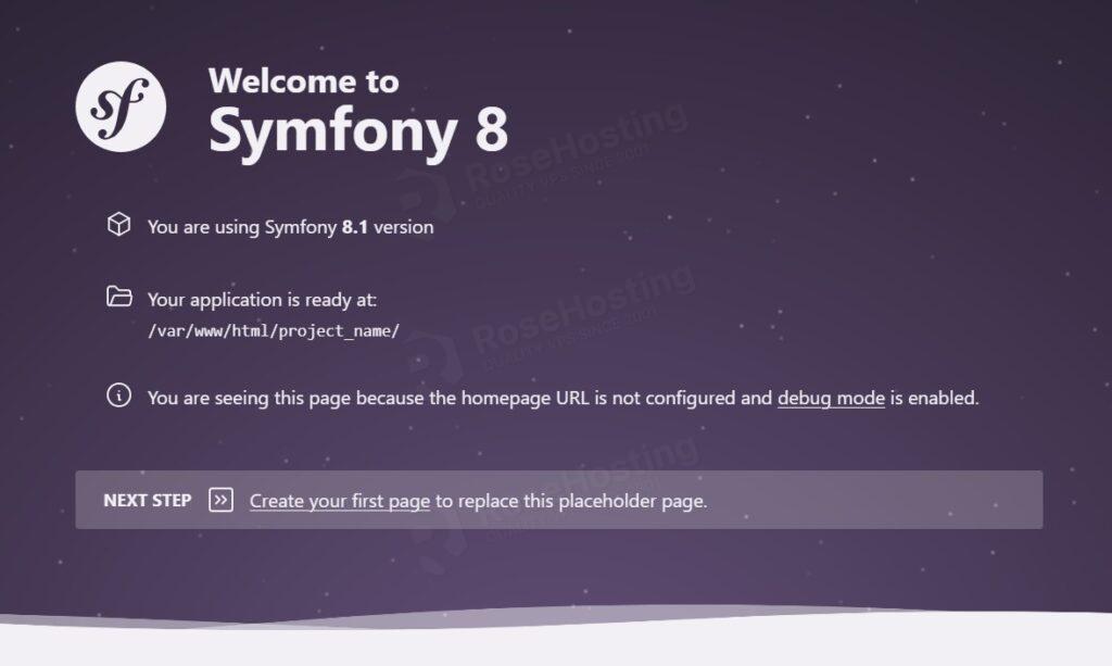 Symfony PHP Framework on Ubuntu 26.04