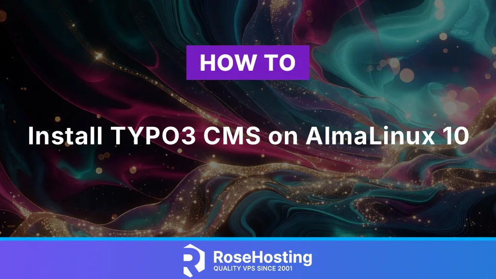 How to Install TYPO3 CMS on AlmaLinux 10