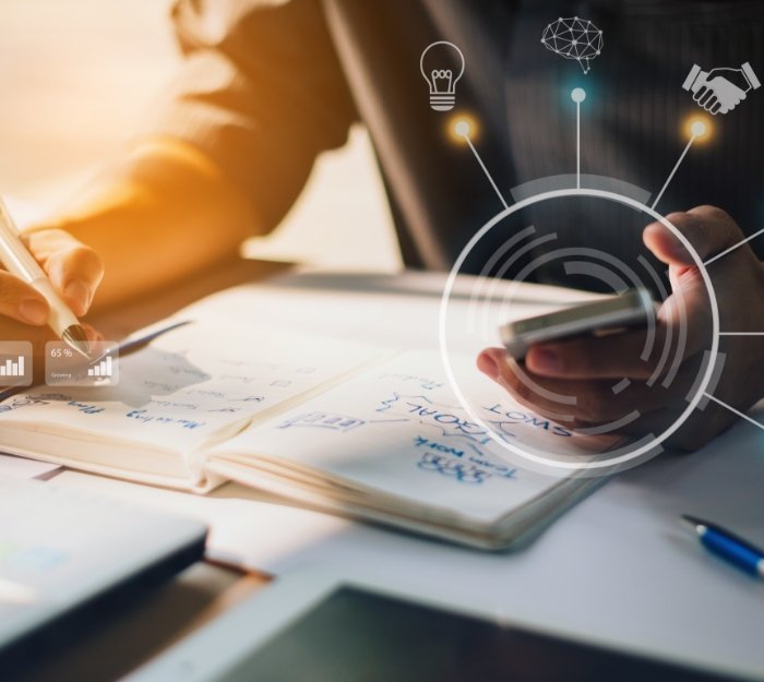 businessman-analyzing-company-financial-report-with-augmented