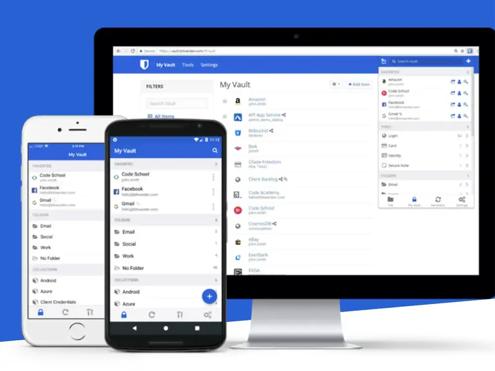 cross platform bitwarden hosting